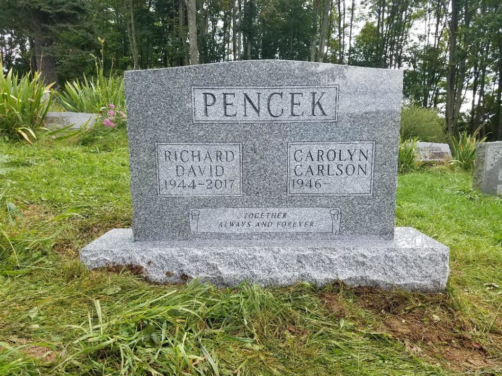 Upright Memorials - Lunger Monument