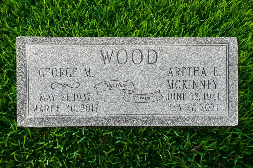 flat marker Tunkhannock sunnyside headstone Dalton monument granite Sunnyside Cemetery