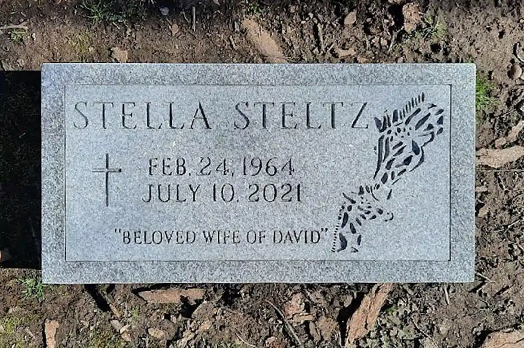 flat marker Gibson marble headstone Kingsley etched monument death date headstone engraving