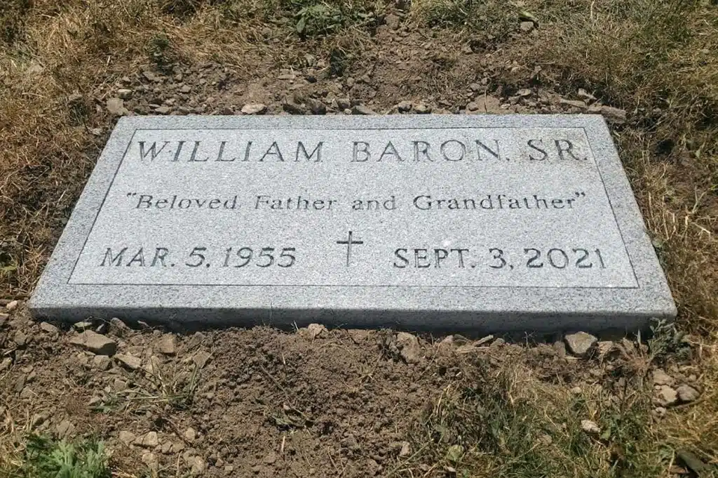 flat marker Wyalusing mausoleum crypt public burial headstone Wysox welfare headstone niche headstone