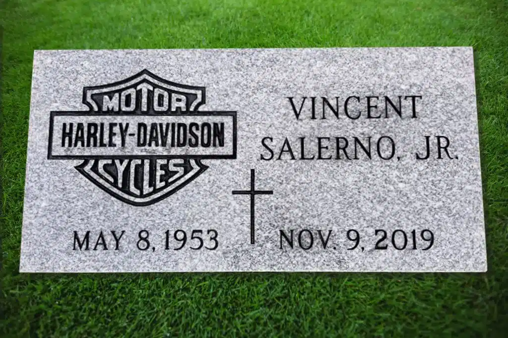 flat marker Sylvania quarry headstone bluestone headstone boulder headstone Towanda pa headstone