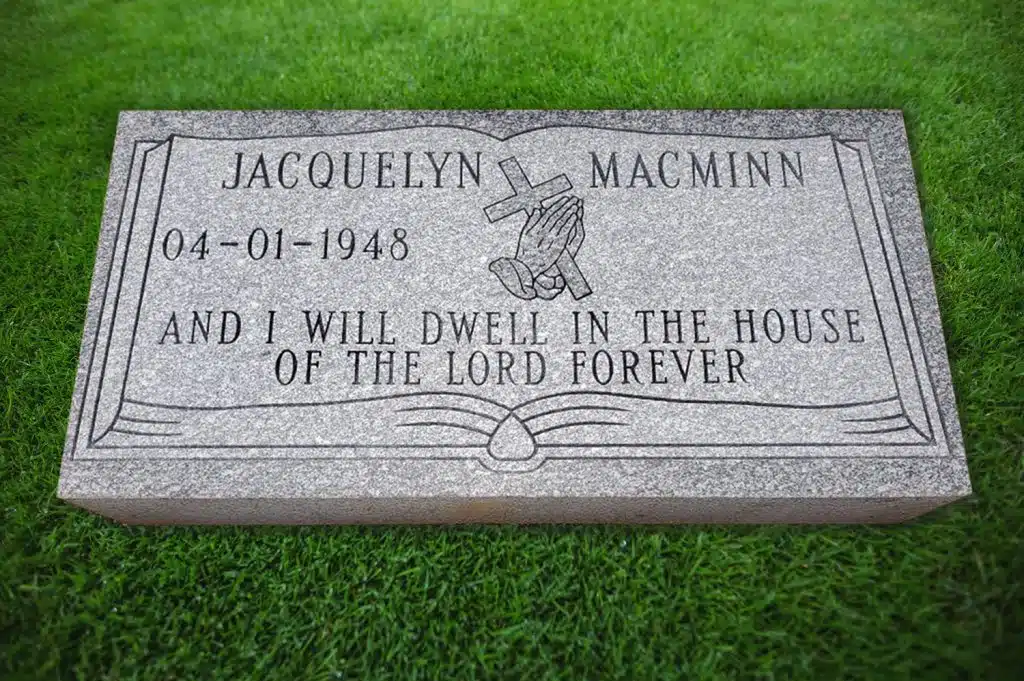 Forest City grave marker headstone upright monument Shoemaker Cemetery St. Joseph