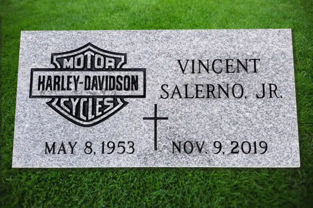 Tunkhannock sunnyside headstone Dalton monument granite Sunnyside Cemetery flat marker