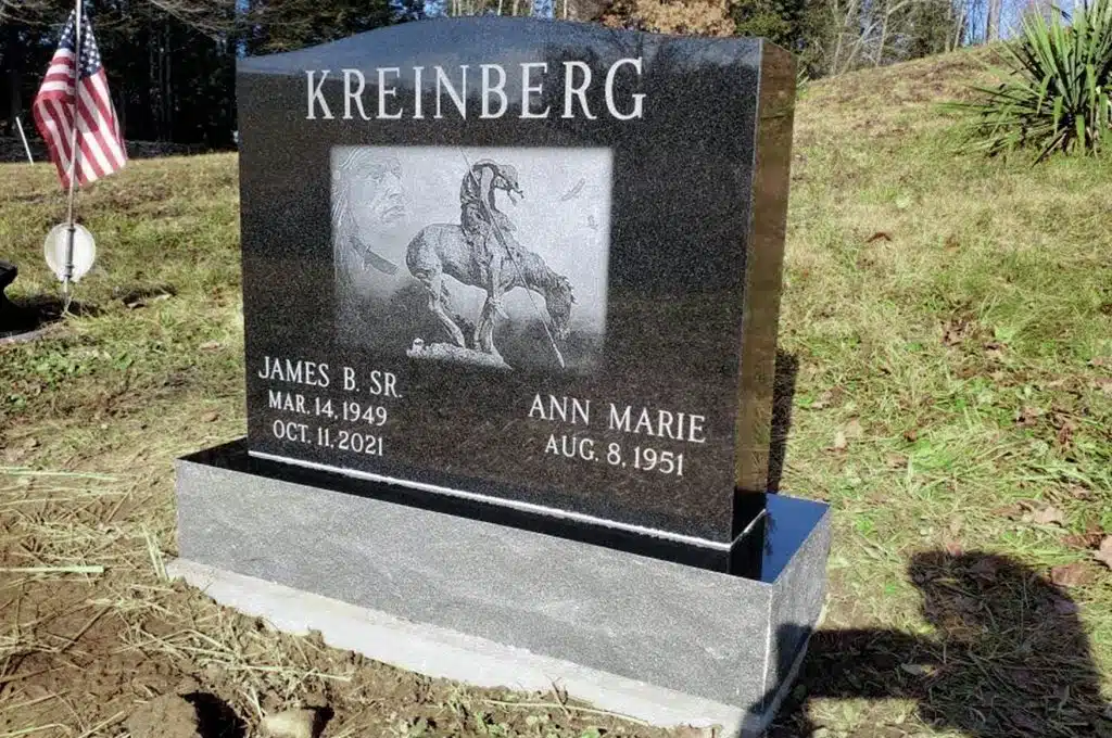 Monroeton Pennsylvania headstone Pennsylvania monument North east Pa headstone