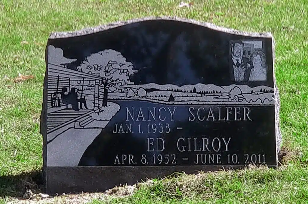 black granite laser Wyalusing mausoleum crypt public burial headstone Wysox welfare headstone niche headstone