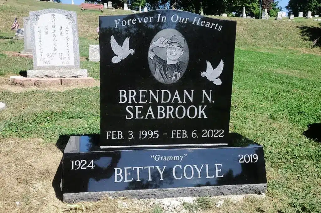 Friendsville cheap headstone Clarks Summit granite headstone grave stone monument