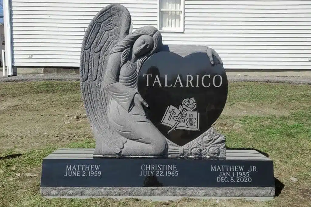 Clifford grave marker slant headstone grave stone cemetery marker St. Michael cemetery
