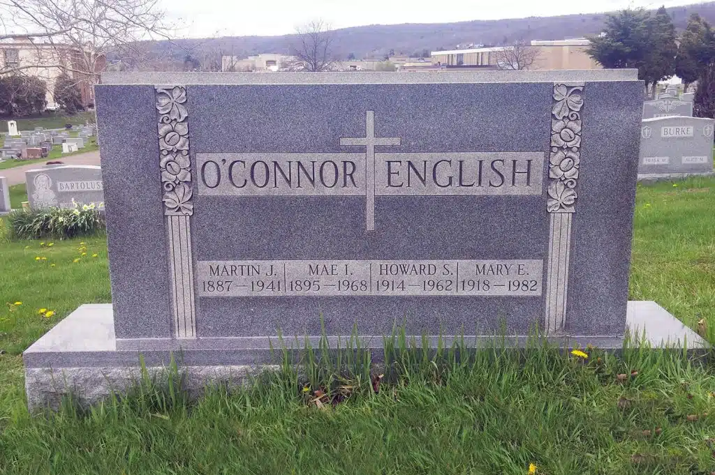 Laceyville cemetery headstone headstone Lanesboro granite memorial tombstone cross