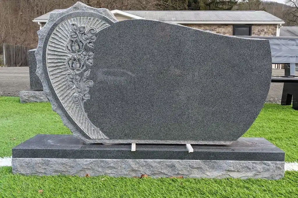 rose granite Granville Summit monument washing Grover cemetery cleaning Sylvania Clark summit