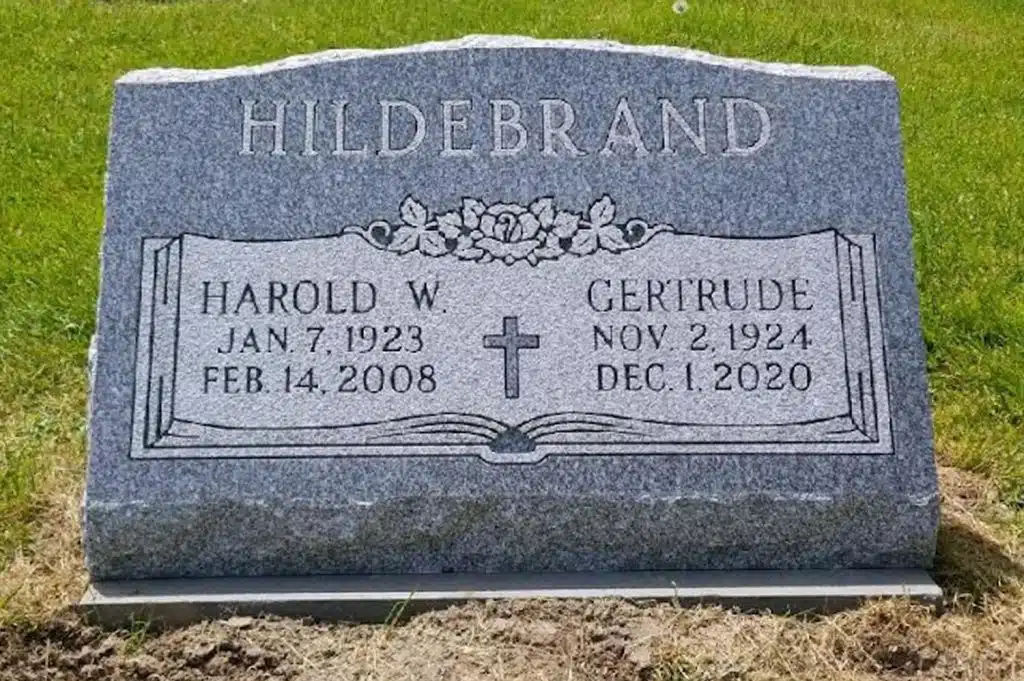 Great Bend monument cemetery headstone Wyalusing Cemetery Overfield Cemetery slant